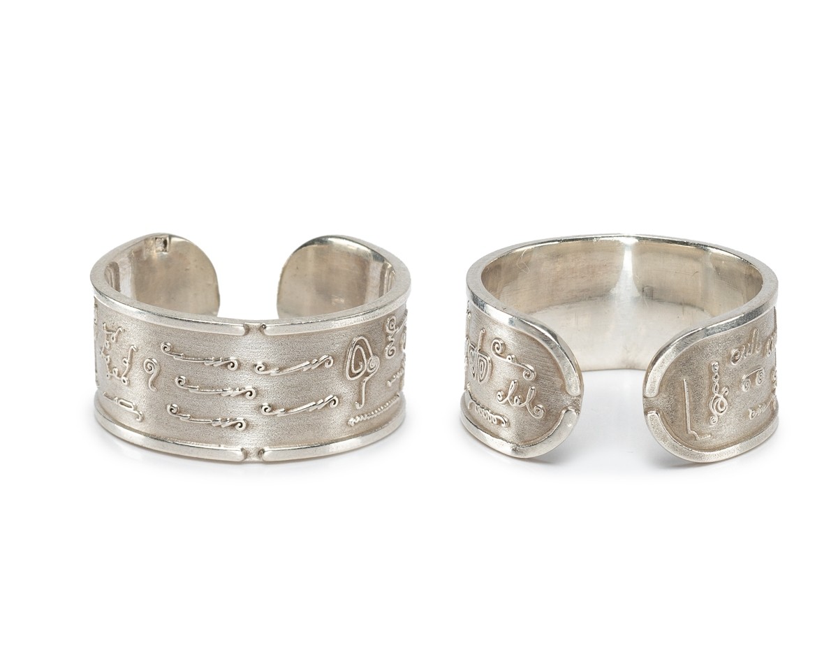 New BioSignatures Ring in Sterling Silver (M) 2019 Version